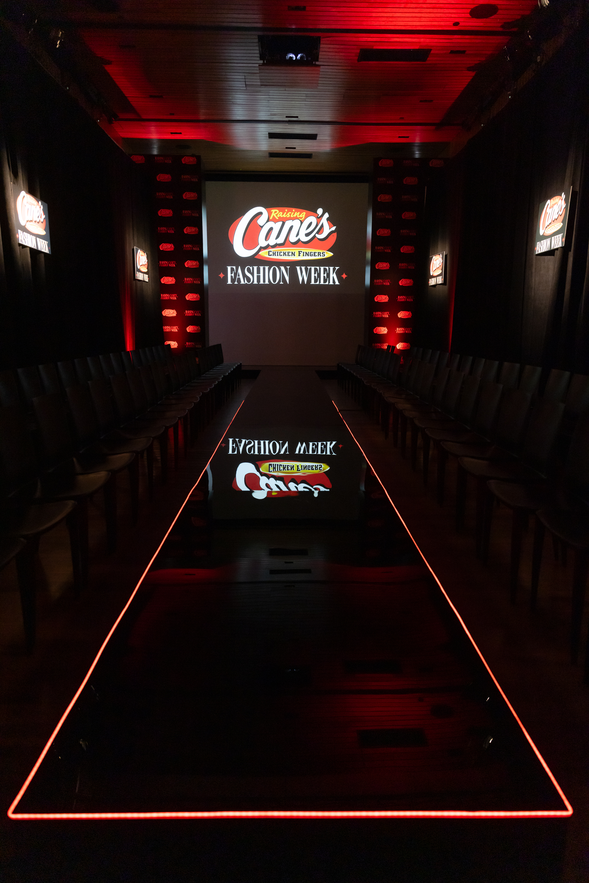 Raising Cane's Fashion Week Runway