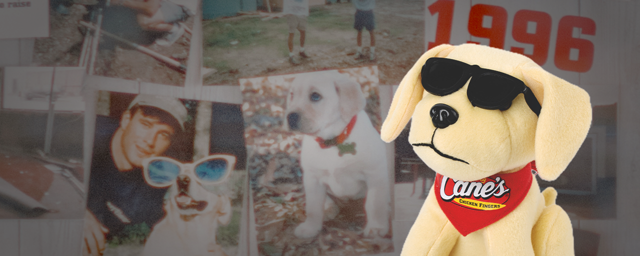 Raising Cane's Plush Puppy