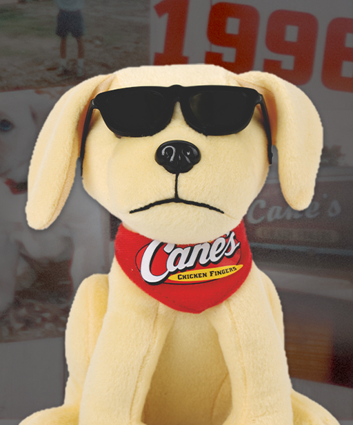 Raising Cane's Plush Puppy