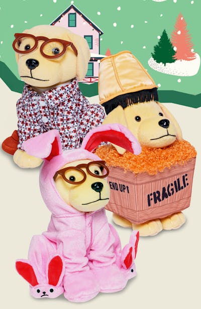 Raising Cane's Holiday Plush Puppy Trio