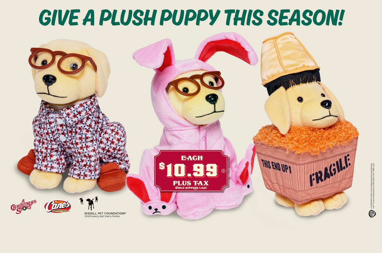 A Christmas Story Plush Puppies
