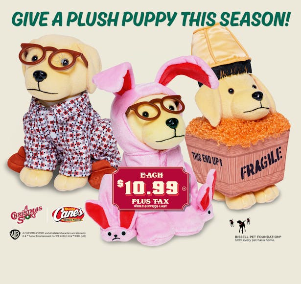 A Christmas Story Plush Puppies