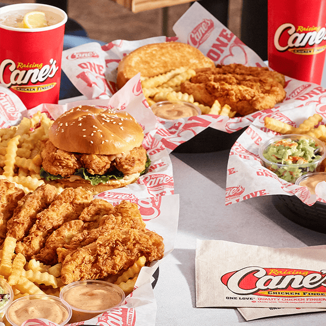 Raising Cane's Chicken Finger Combos
