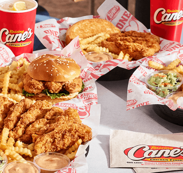 Raising Cane's Chicken Finger Combos