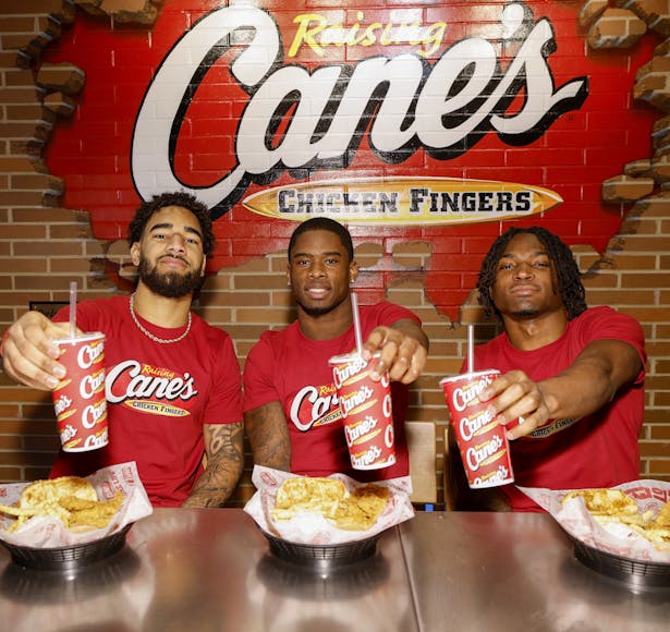 Elijah, Jamari, and D'Angelo at Raising Cane's