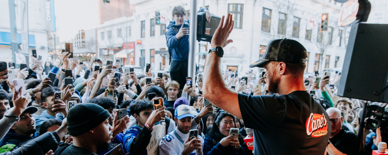 Sam Darnold x Raising Cane's 