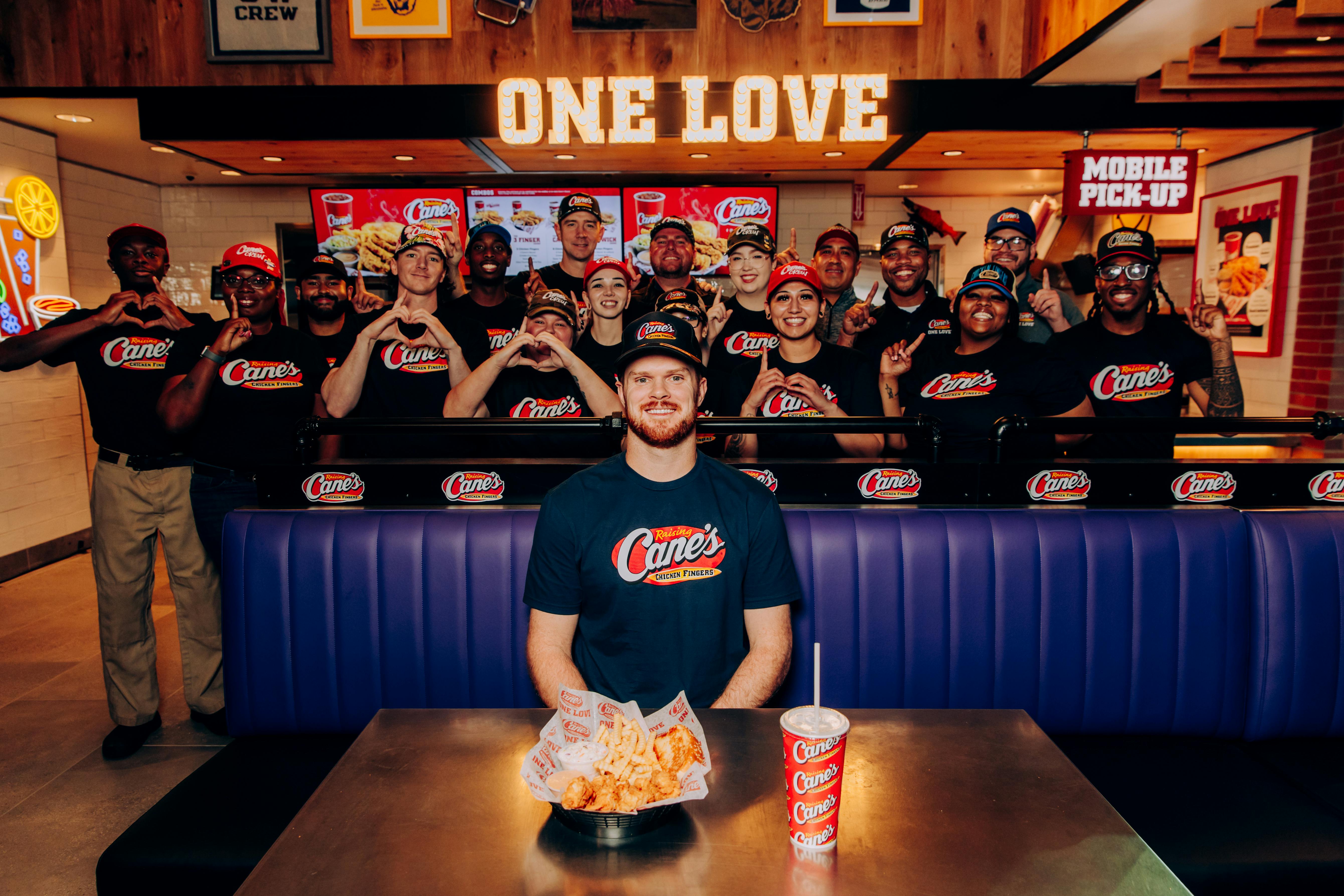 Sam Darnold x Raising Cane's Crew