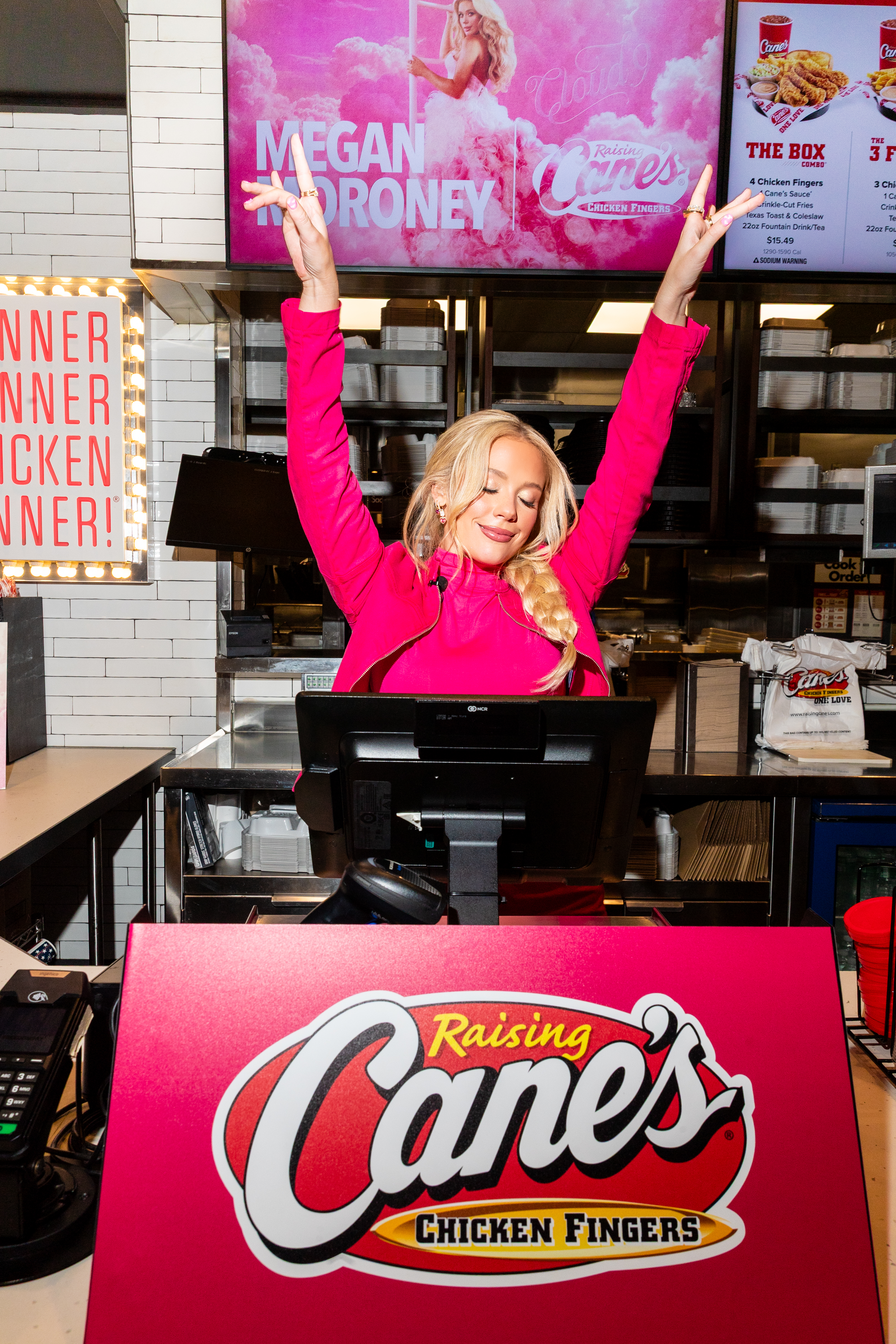 Megan Moroney at Raising Cane's