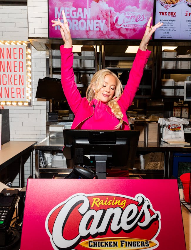 Megan Moroney at Raising Cane's