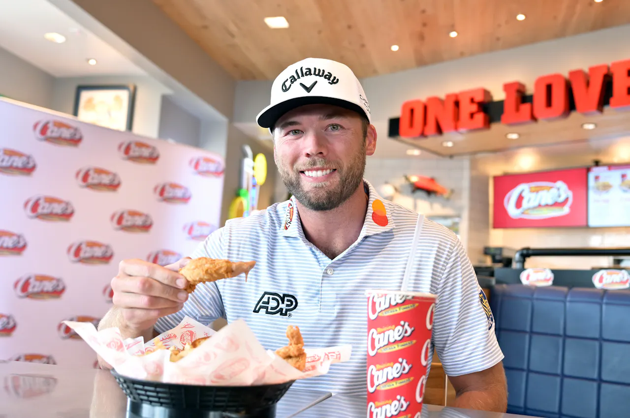 Sam Burns x Raising Cane's