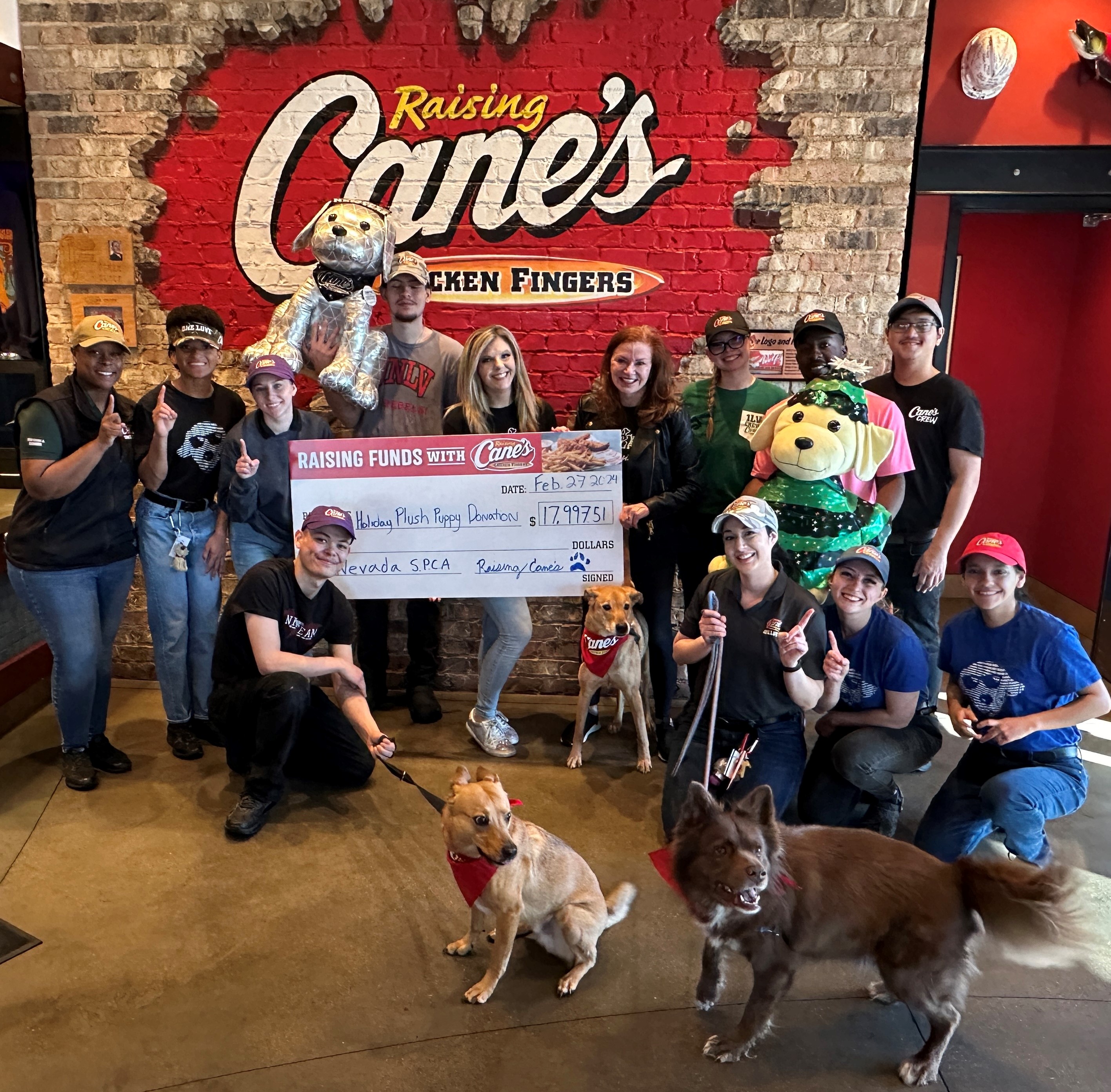 Nevada Plush Puppy Donation