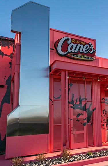 Post Malone custom-designed Raising Cane's