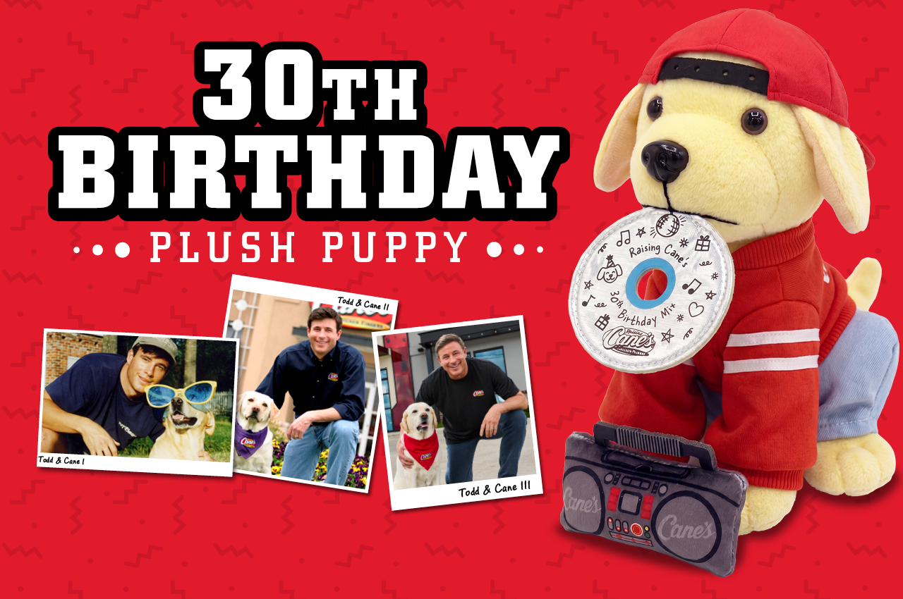 Raising Cane's - Plush Puppy
