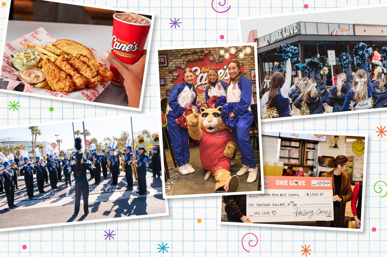 Raising Cane's - Back to School