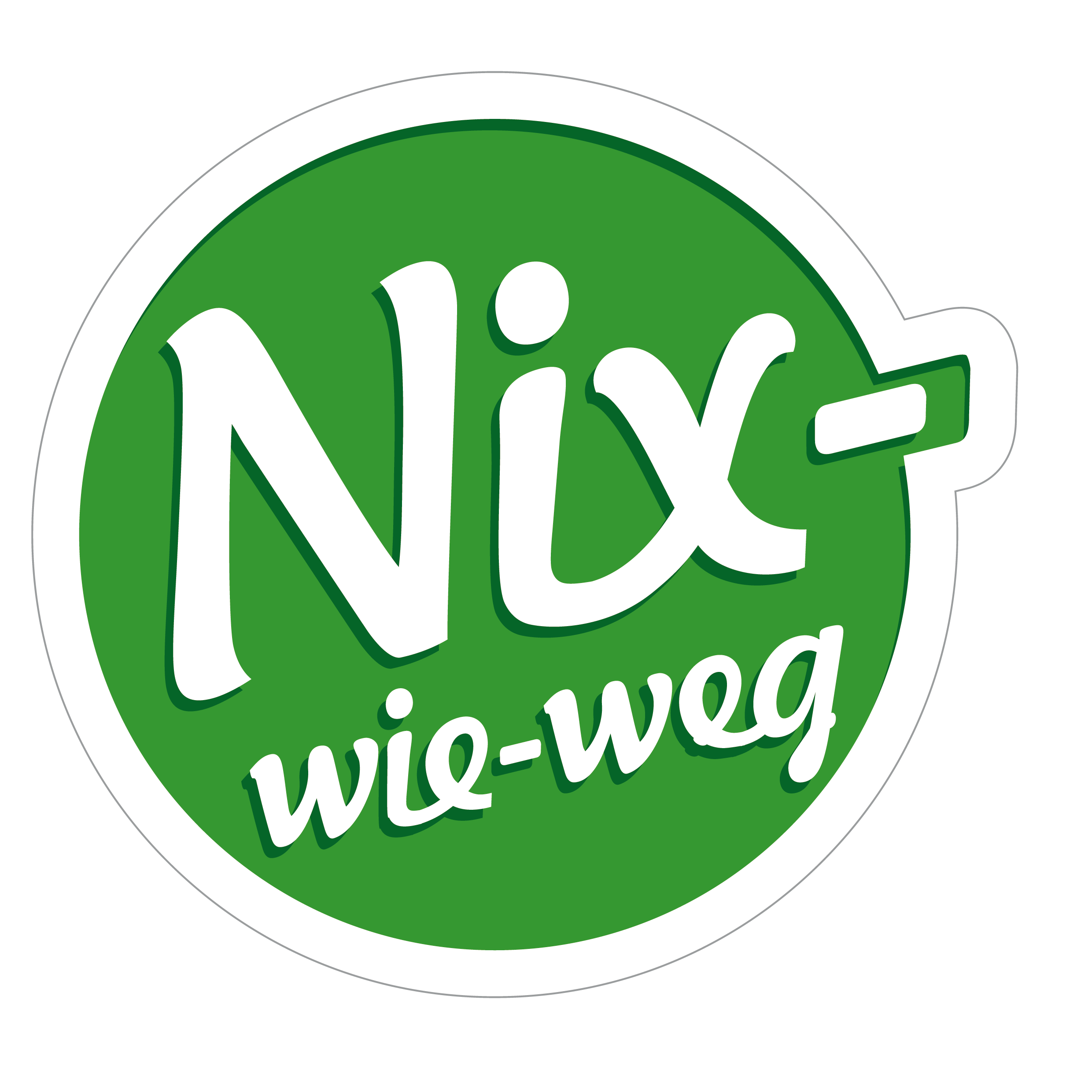 Nix-wie-weg Logo