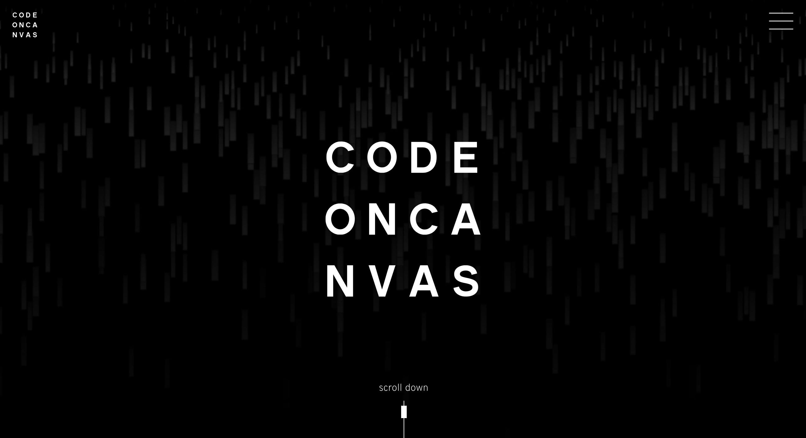 Code on Canvas home page