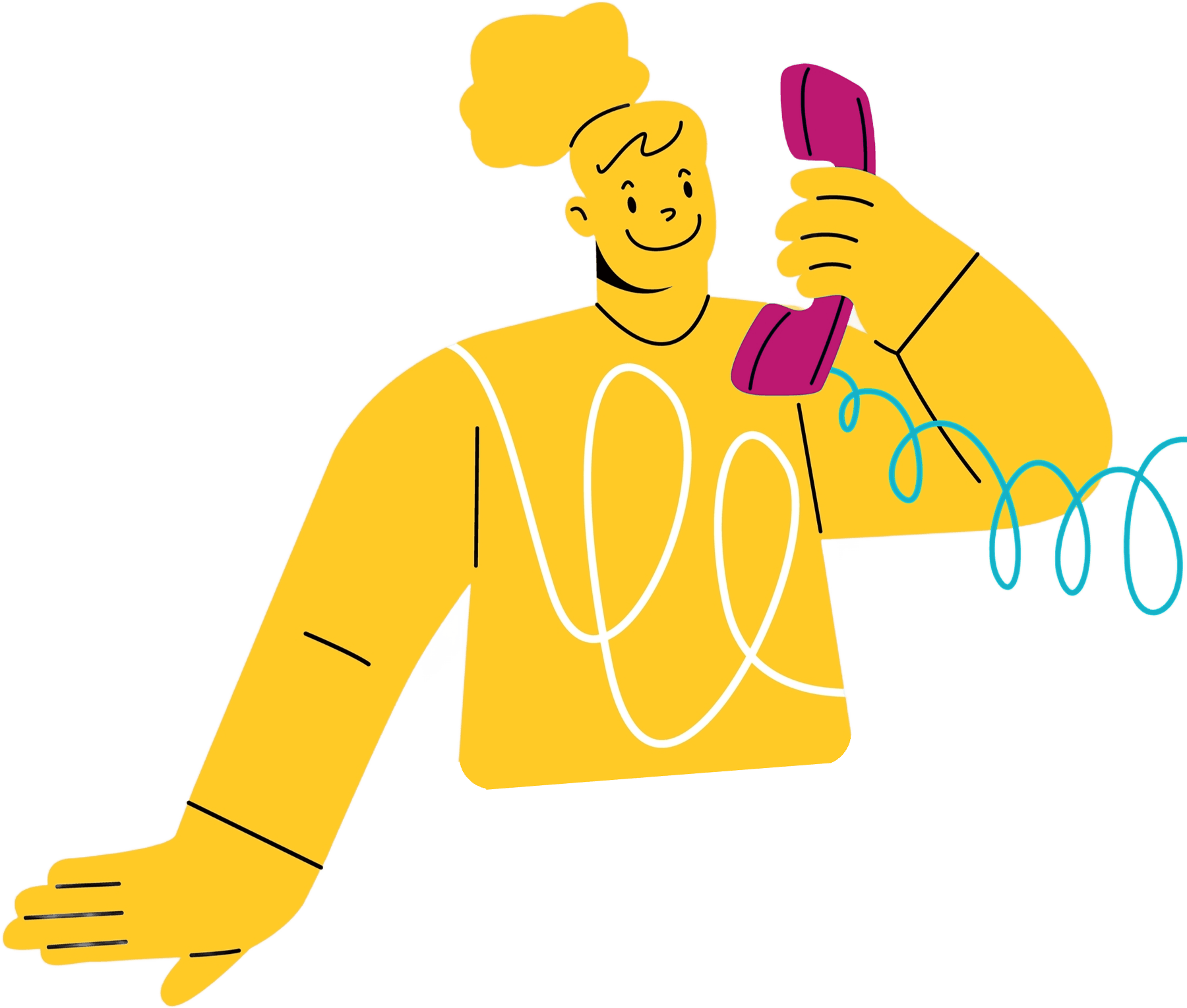 Woman on a telephone