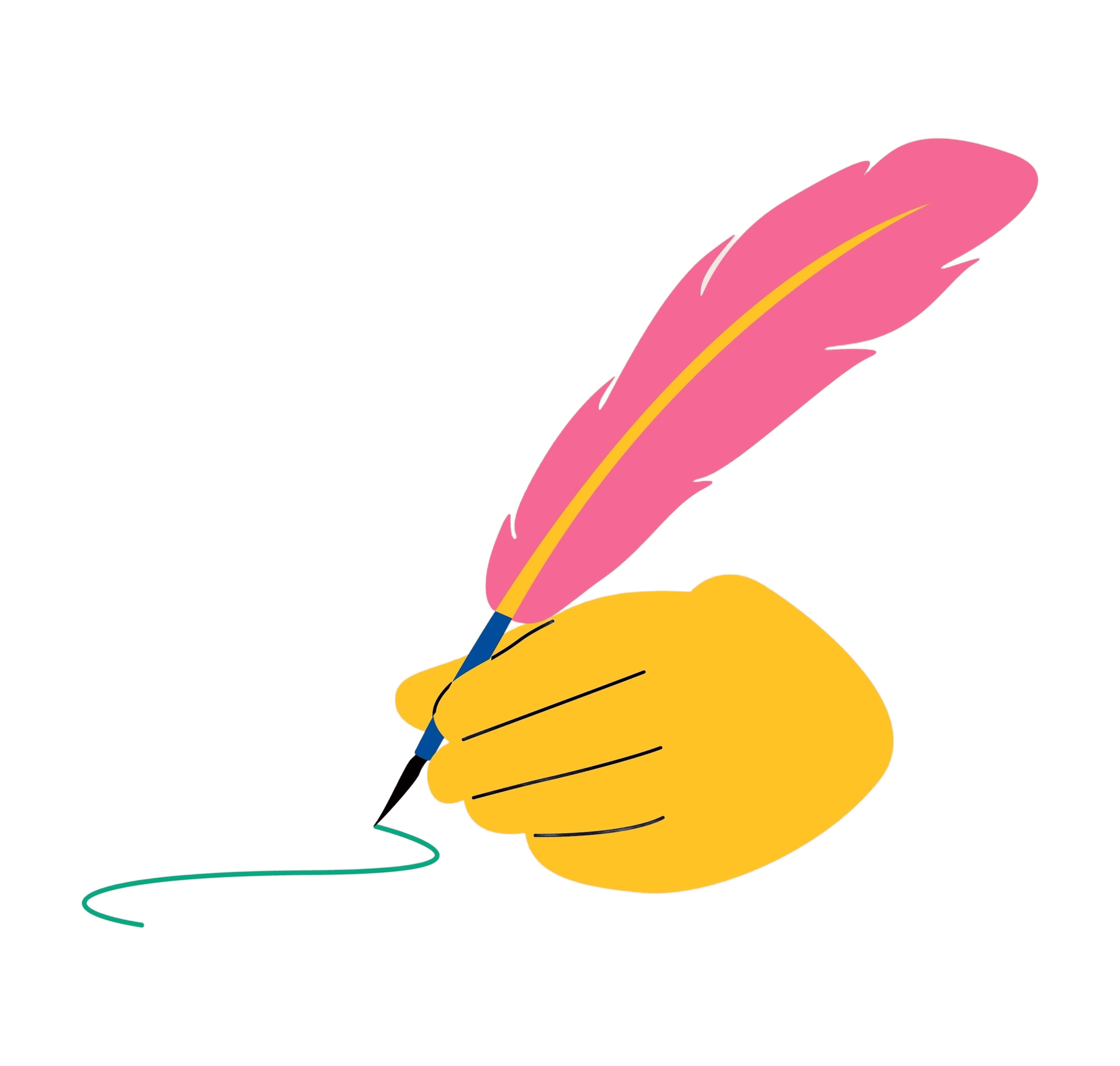 feather pen