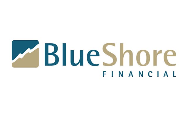 Logo of Blue shore financial 