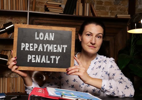 A Lady expressing about the Loan Prepayment Penalty