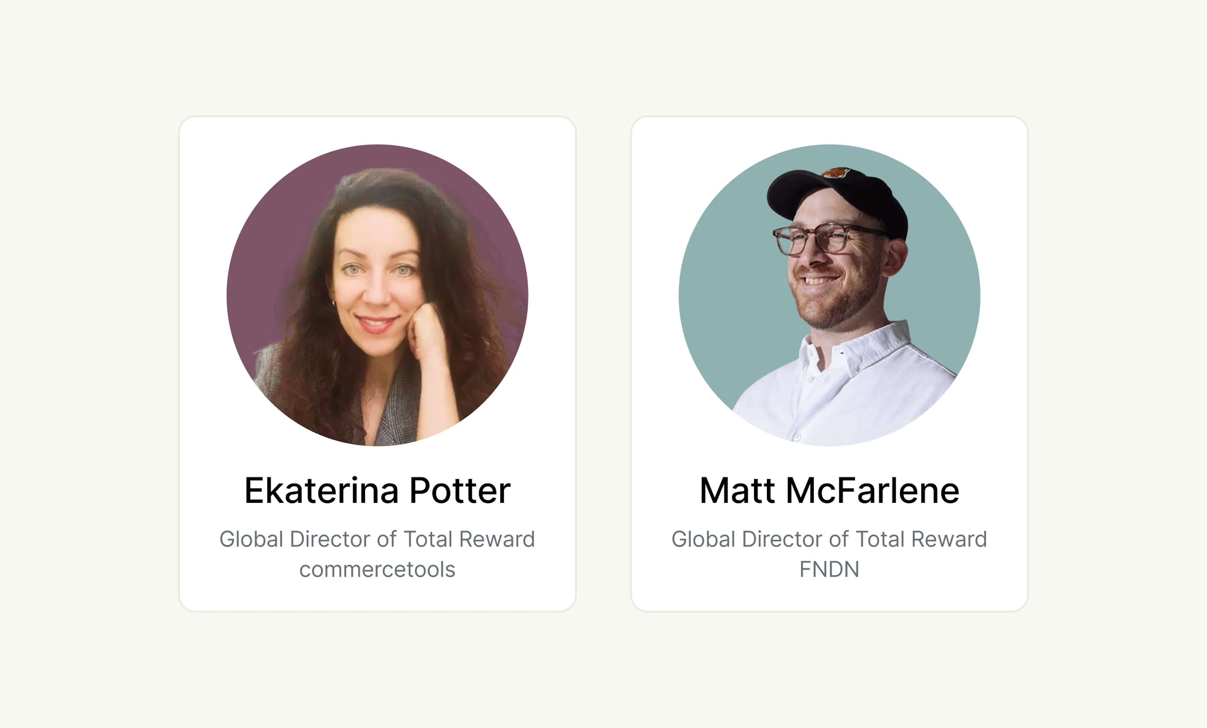 Featured experts: Ekaterina Potter and Matt McFarlane