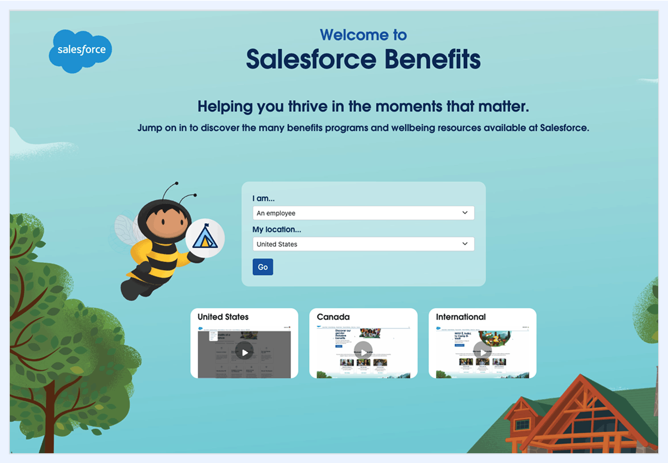 Salesforce's employee benefits package