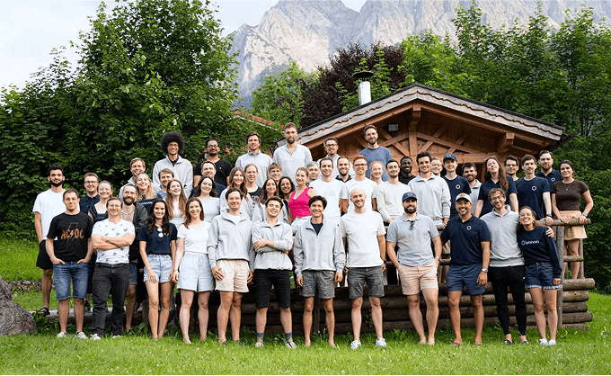 Luminovo team during Luminerd week