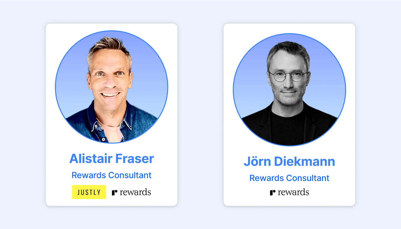 Reward experts: Alistair Fraser and Jorn Diekmann