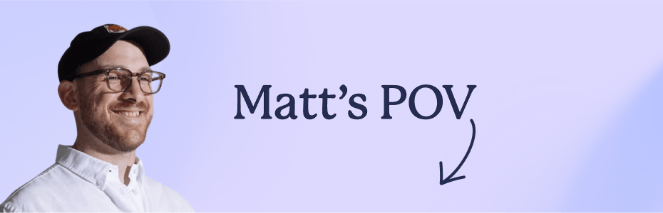 Matt McFarlane's POV