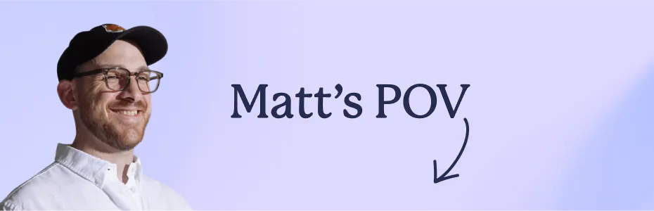 Matt McFarlane's POV