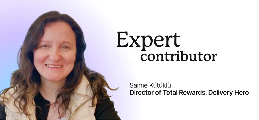 Saime Kütüklü, Director of Rewards at Delivery Hero