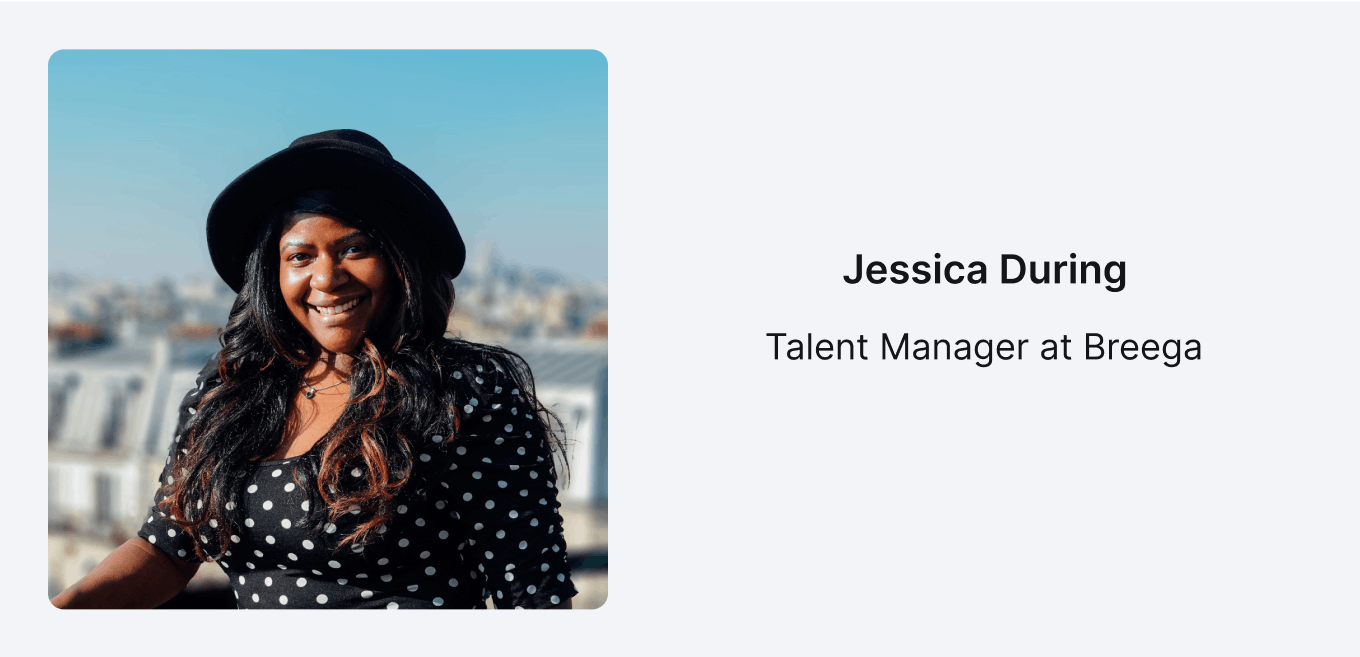 Jessica During, Talent Manager at Breega
