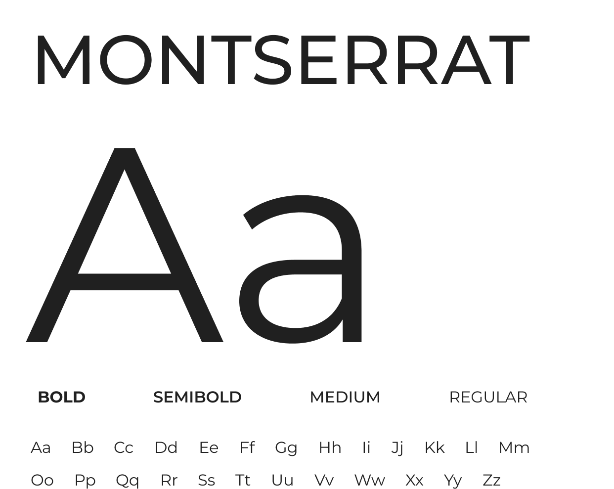 Montserrat font