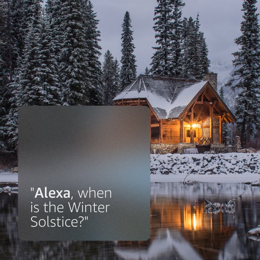 Alexa, when is the Winter Solstice?