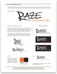 Raze Logo Standards Guide
