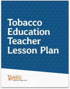 Tobacco Education Teacher Lesson Plans