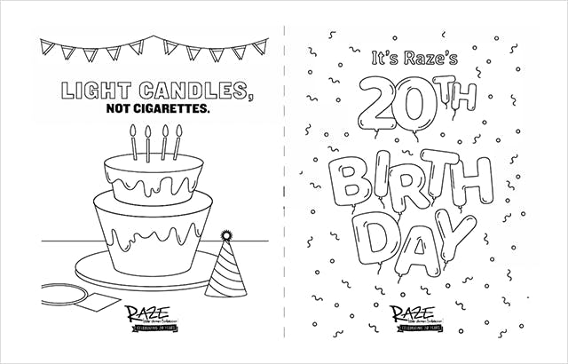 Send Raze Birthday Cards!