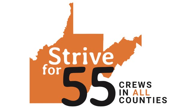 Strive for 55 - Crews in all counties