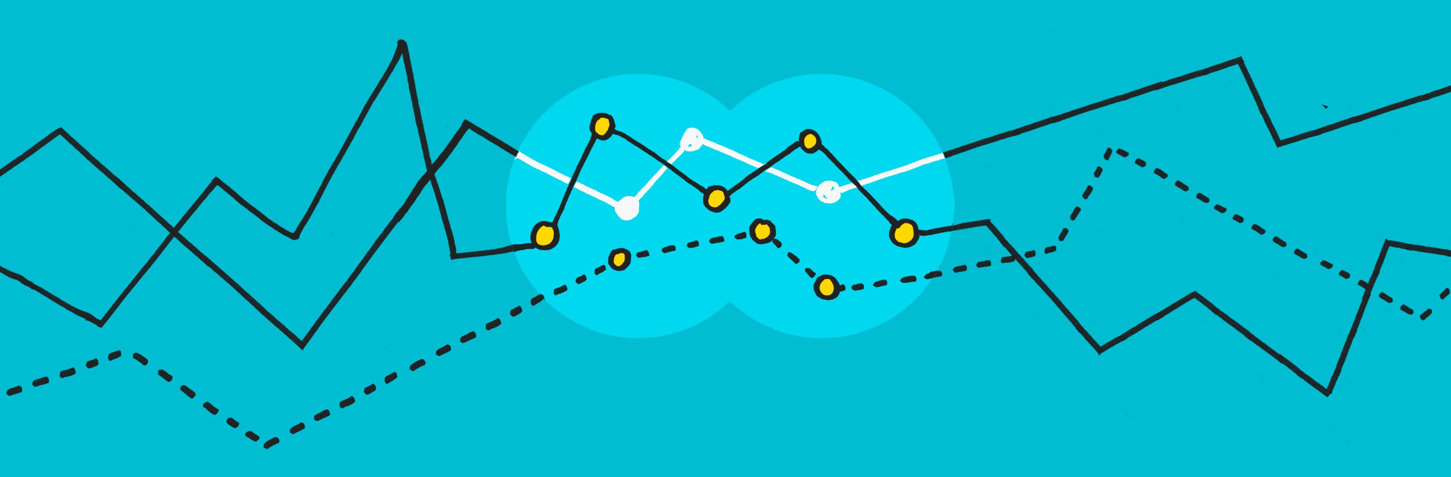 Illustration of connected dots