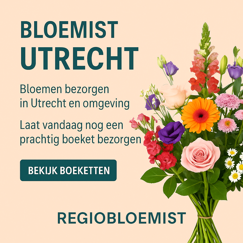 Bloemist Utrecht opsomming voordelen bij Regiobloemist