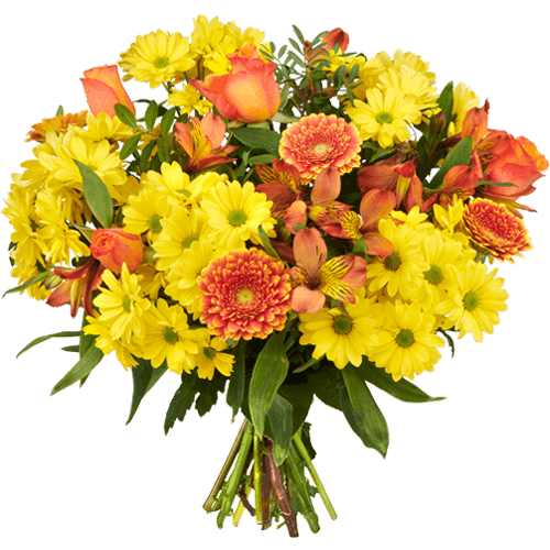 Boeket met gerbera's