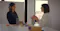 2 females talking