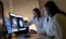 doctors looking at a monitor