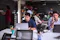 People working