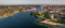 city and river