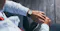 man wearing watch