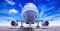 airplane on tarmac