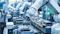 semiconductor robot production line