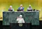 The images depict Turkey"s active participation in international forums and innovation.
