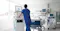 patient room in a hospital